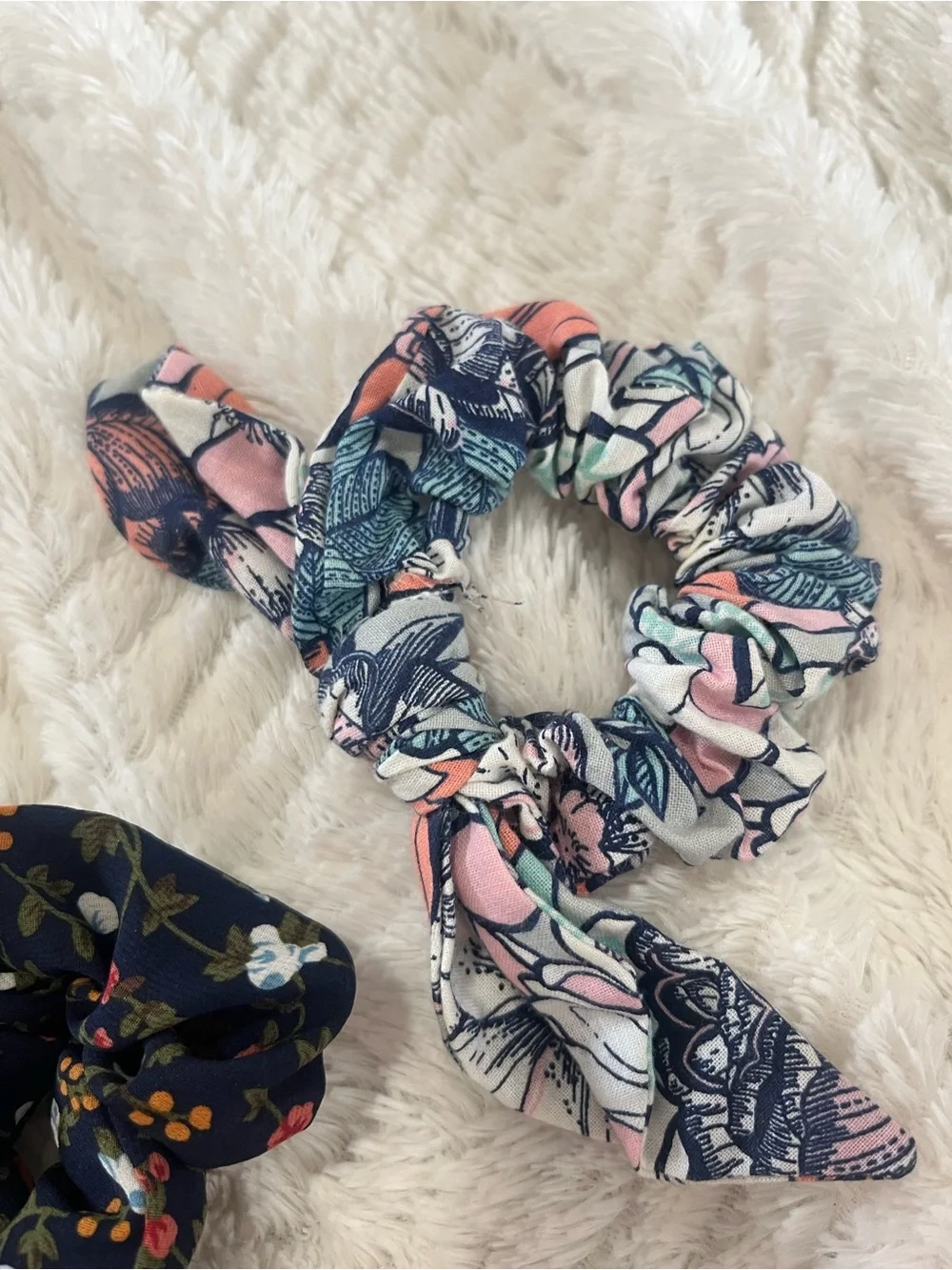 Hair scrunchies